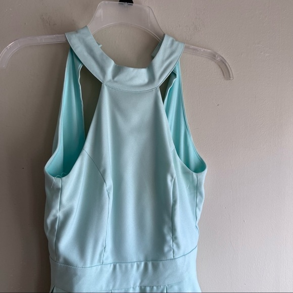 Lulu’s blue skater dress XS open back - Picture 10 of 12